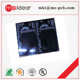 Black 4 layer FR4 Flash Gold Bare Rigid PCB Board High Precision PCB